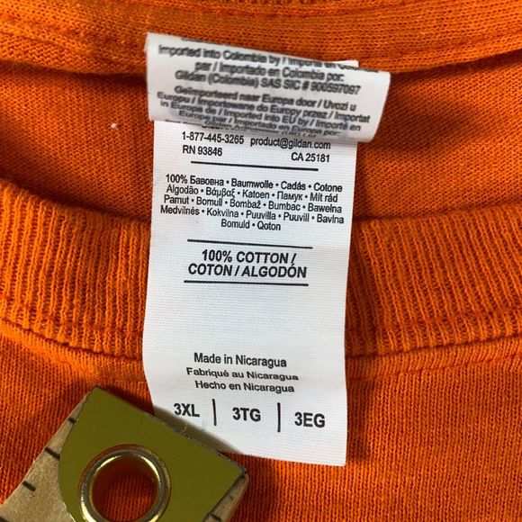 Gildan Florida A&M University Rattlers Education is Freedom T Shirt Size 3XL - Picture 4 of 7